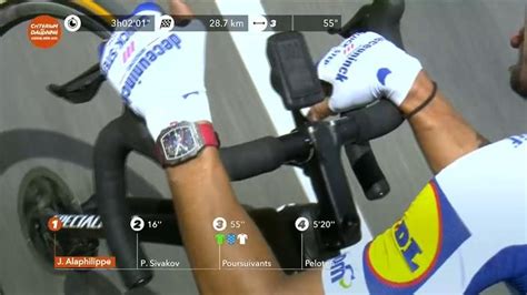 montre richard mille julian alaphilippe|Tour de France cyclist spotted racing with a $168,000 .